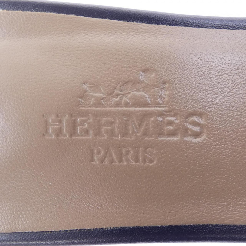 Hermes Oasis Sandals Black — view 6