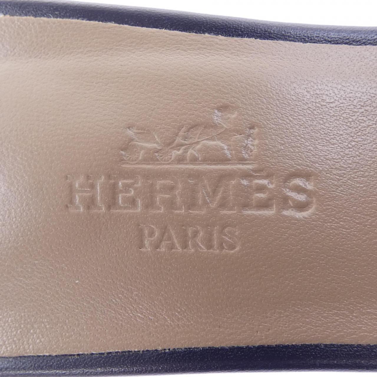 Hermes Oasis Sandals Black — view 6