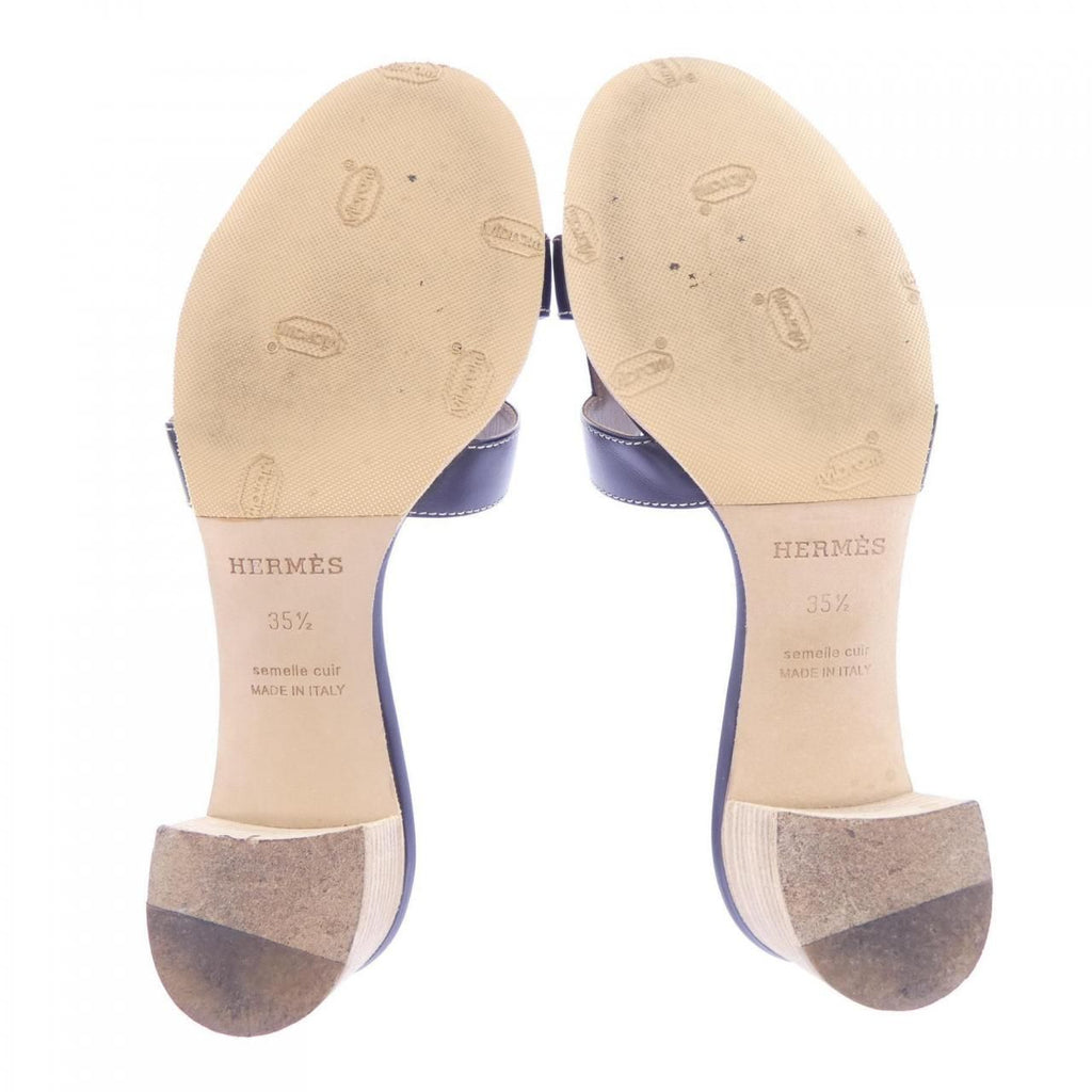 Hermes Oasis Sandals Black — view 4