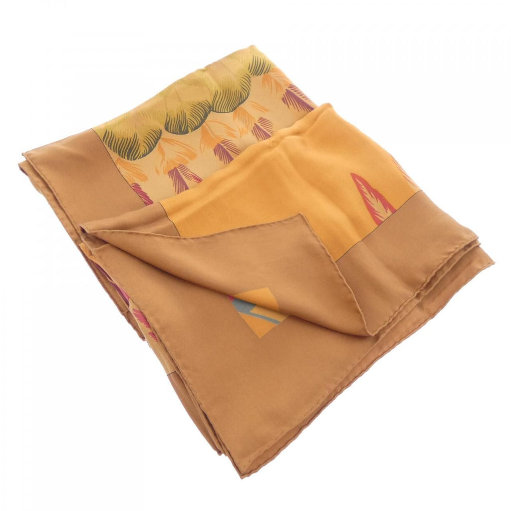 Hermes Stole Scarf Brown