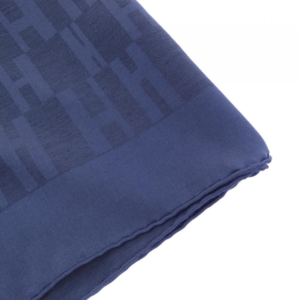 Hermes Stole Scarf Navy — view 2