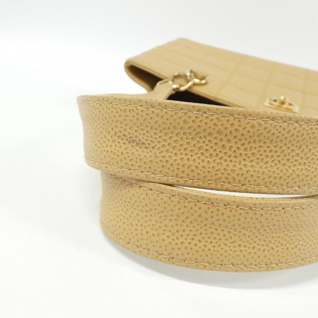 Chanel Vintage Bag Handbag Beige — view 8
