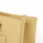 Chanel Vintage Bag Handbag Beige — view 6