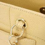 Chanel Vintage Bag Handbag Beige — view 7