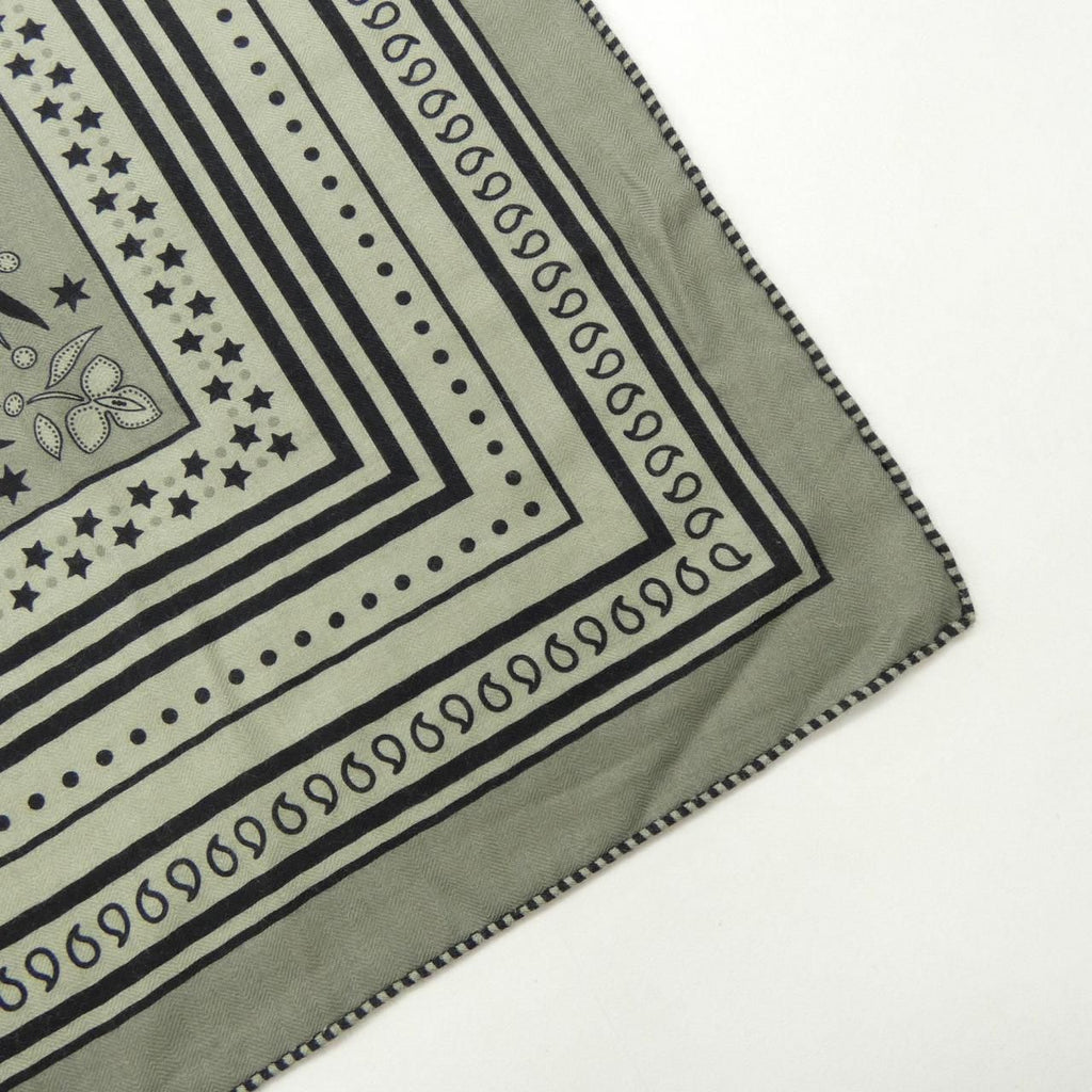 Hermes Shawl Scarf Black — view 2
