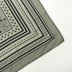 Hermes Shawl Scarf Black — view 2