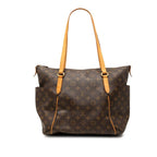 Louis Vuitton Monogram Totally Tote / Shoulder Bag Brown Leather