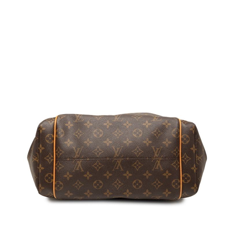 Louis Vuitton Monogram Totally Tote / Shoulder Bag Brown Leather — view 3