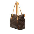 Louis Vuitton Monogram Totally Tote / Shoulder Bag Brown Leather — view 2