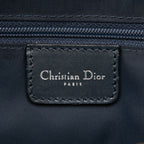 Dior Trotter Tote Navy Canvas Leather — view 5
