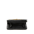 Gucci GG Marmont Waist Bag Black Gold Leather — view 3