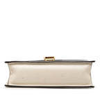 Gucci Sherry Line Sylvie Shoulder Bag White Multicolor Leather — view 3