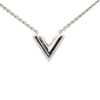 Louis Vuitton Essential Necklace Silver Metal — view 2