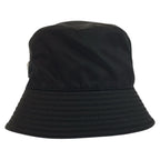 Prada Tessuto L Black Silver Nylon Bucket — view 2