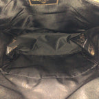 Fendi Black Brown Yellow Gold Nylon Backpack — view 8