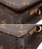 Louis Vuitton Shoulder Wallet Bag Clutch Crossbody on Chain Lily Monogram — view 5