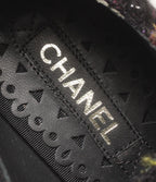 Chanel Platform Monsieur Tweed Thick Sole — view 4