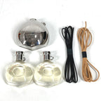 Hermes Case Parfum Des Merveilles Metal Silver