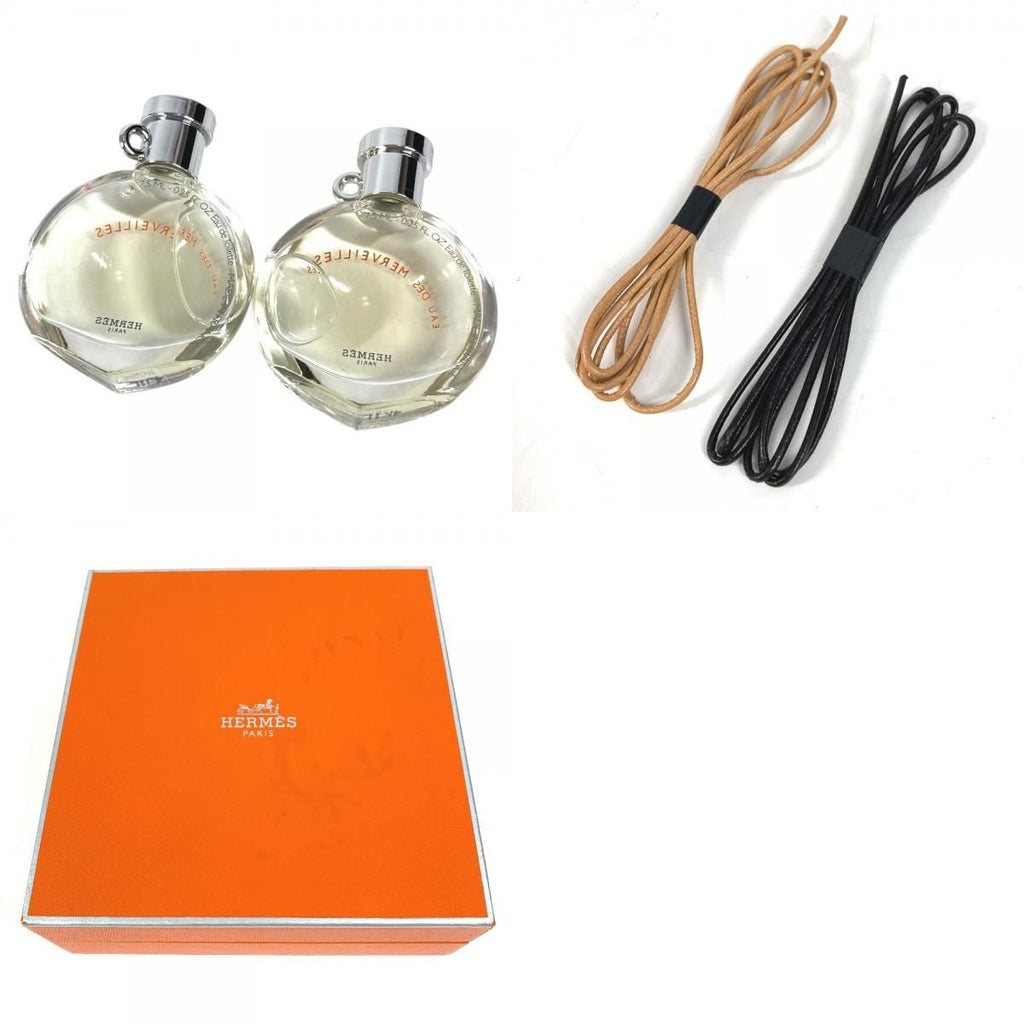 Hermes Case Parfum Des Merveilles Metal Silver — view 9