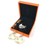 Hermes Case Parfum Des Merveilles Metal Silver — view 2
