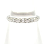 Chanel Ring 49 Quilted Diamond Baumer