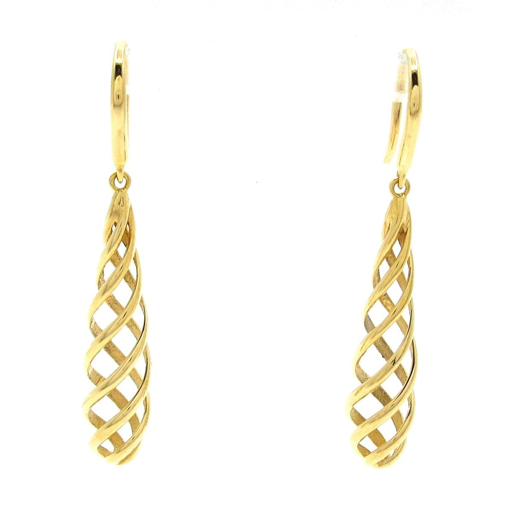 Tiffany & Co Earrings Luce Drop 18k Yellow Gold