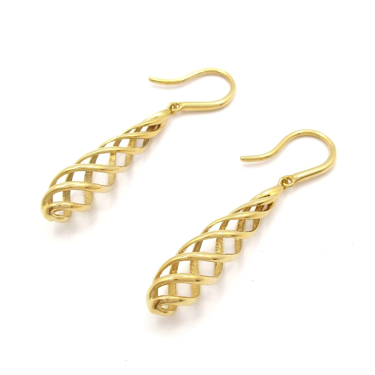 Tiffany & Co Earrings Luce Drop 18k Yellow Gold — view 6