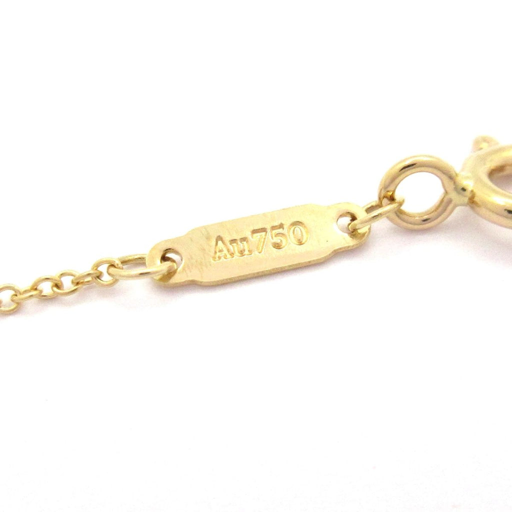 Tiffany & Co Necklace T Smile Pendant 18k Yellow Gold Diamond — view 6
