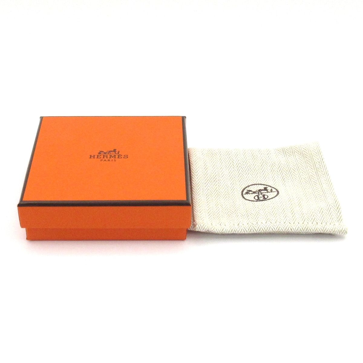 Hermes Bangle Click HH Leather Black White Amazon Festival Bandana So Bracelet — view 6