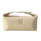 Hermes Handbag Bride-a-Brac PM Beige Gray White