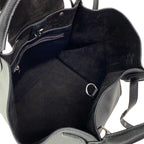 Celine Tote Big Small with Long Strap Black Leather — view 7