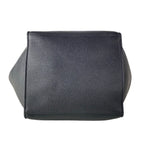 Celine Tote Big Small with Long Strap Black Leather — view 5