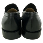 Gucci Loafers 36 C Black Gold Leather — view 3
