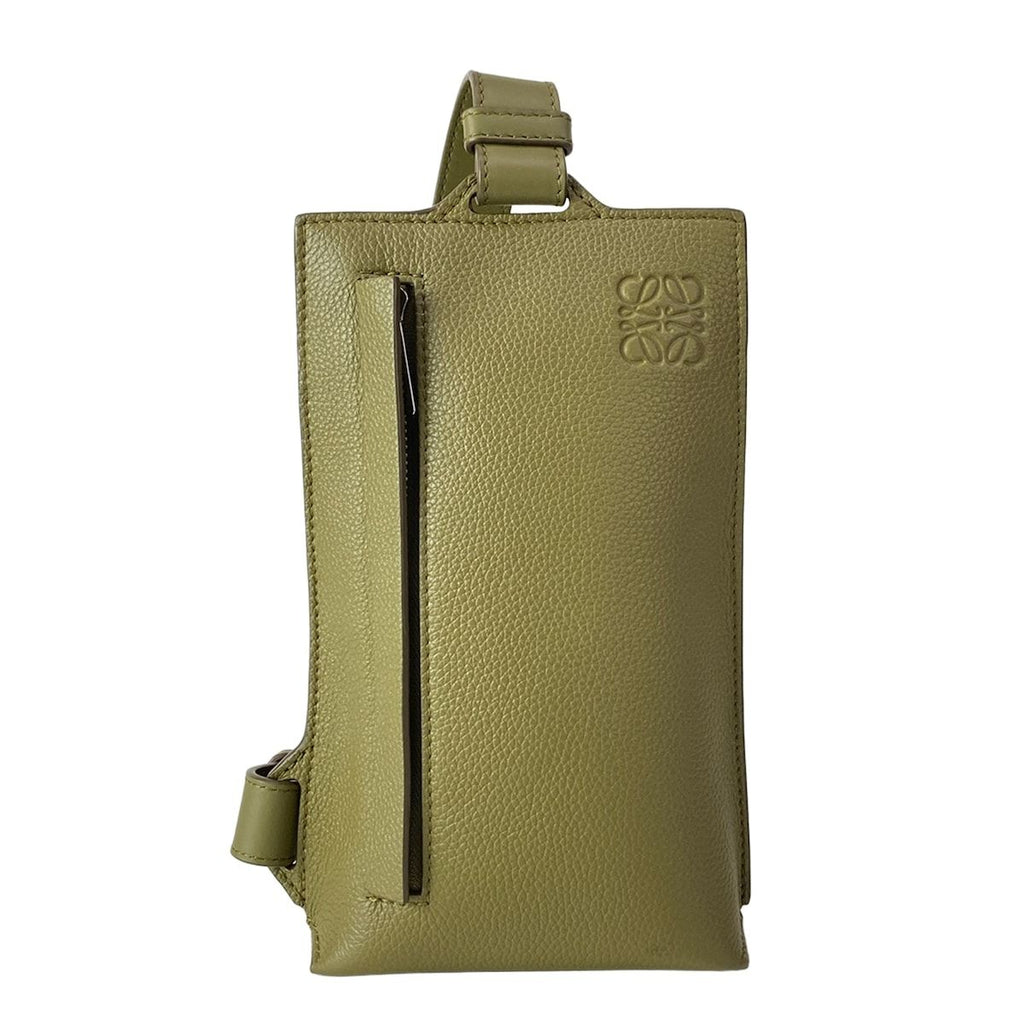 Loewe Shoulder Bag Vertical T Pocket Khaki