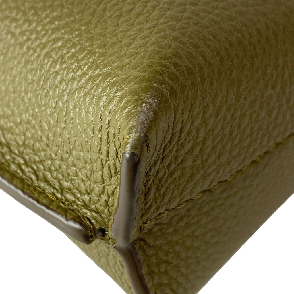 Loewe Shoulder Bag Vertical T Pocket Khaki — view 6