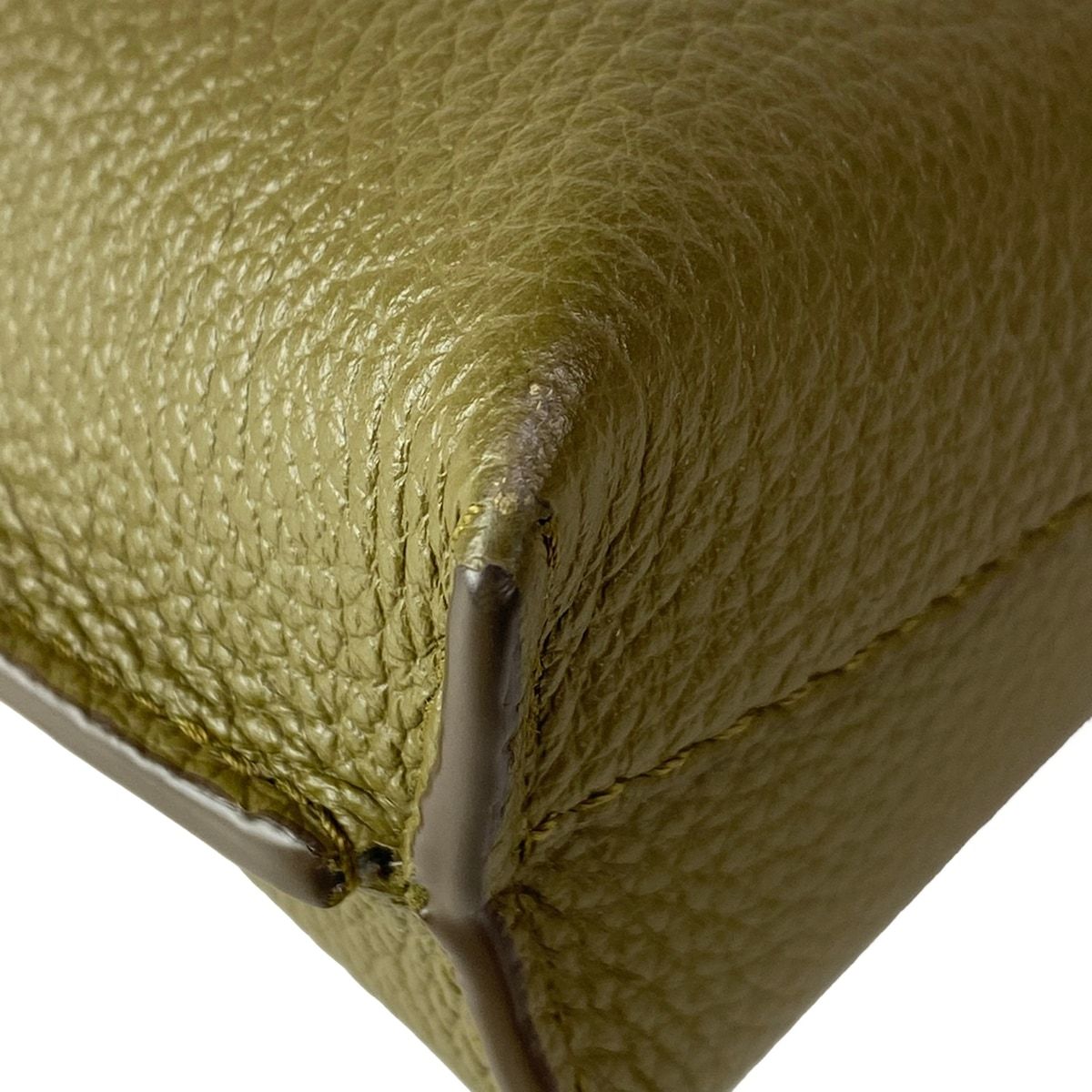 Loewe Shoulder Bag Vertical T Pocket Khaki — view 6