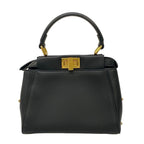 Fendi Handbag Peekaboo XS Black Gold Rhinestone Star — view 3