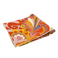 Hermes Shawl Carre 140 Rose Joanneviv Etoupe Faubourg Rainbow Cashmere Silk