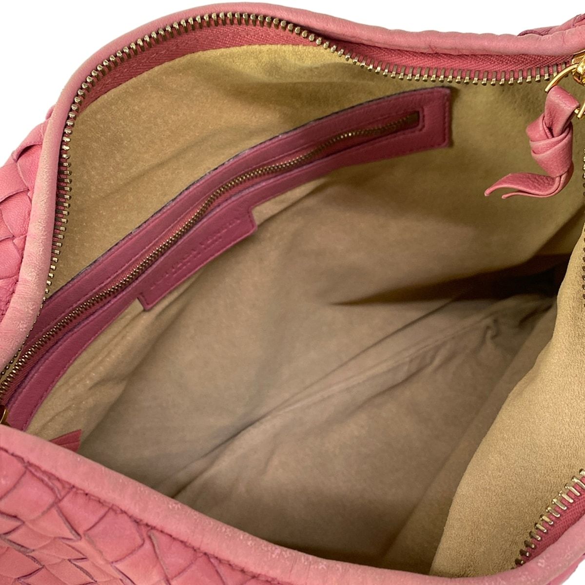 Bottega Veneta Handbag Bag Pink Leather — view 7