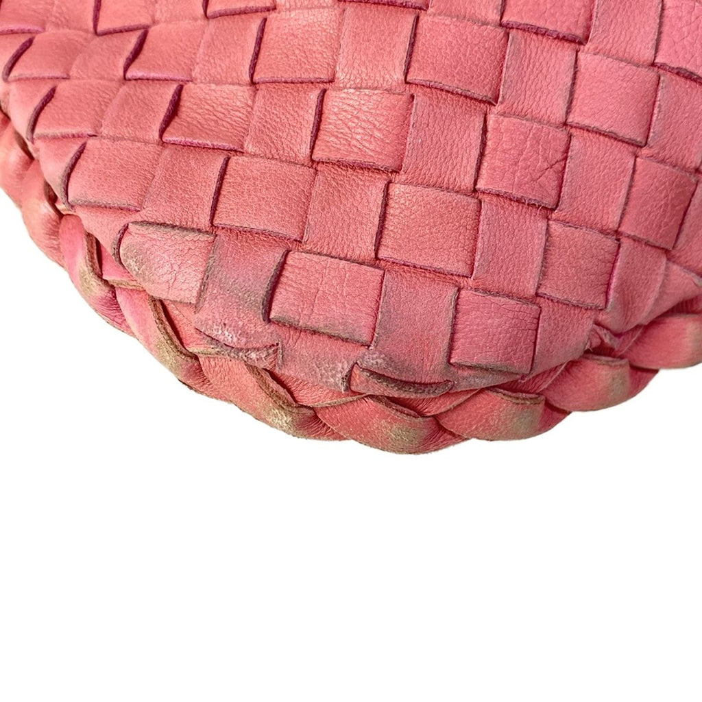 Bottega Veneta Handbag Bag Pink Leather — view 6
