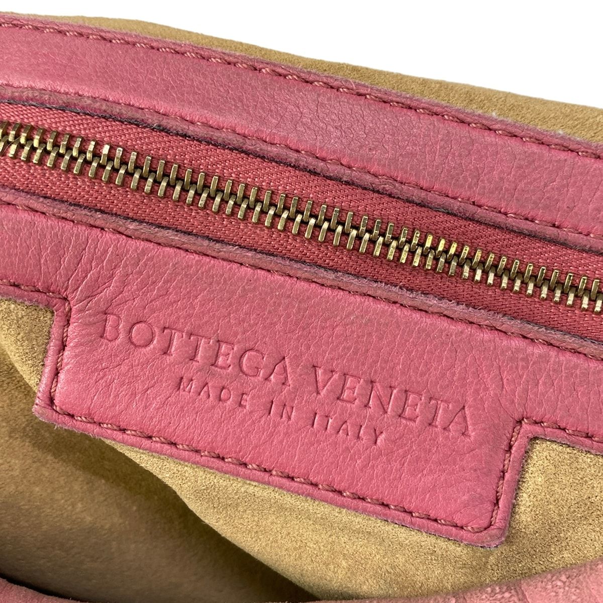 Bottega Veneta Handbag Bag Pink Leather — view 9
