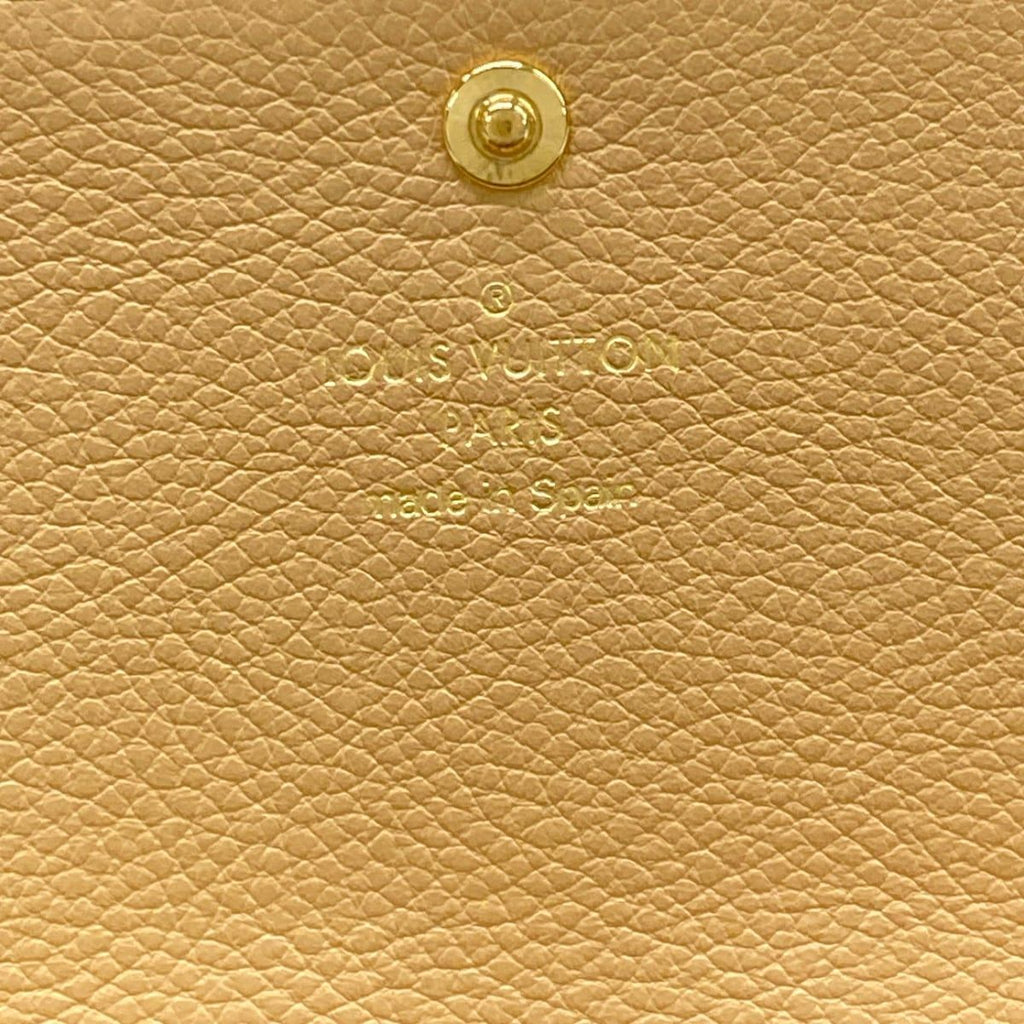 Louis Vuitton Wallet Monogram Empreinte Portefeuille Emily Noir Leather — view 6