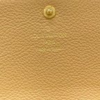 Louis Vuitton Wallet Monogram Empreinte Portefeuille Emily Noir Leather — view 6