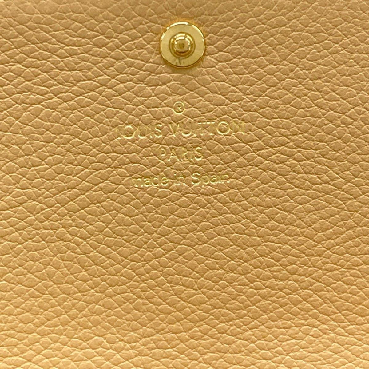 Louis Vuitton Wallet Monogram Empreinte Portefeuille Emily Noir Leather — view 6