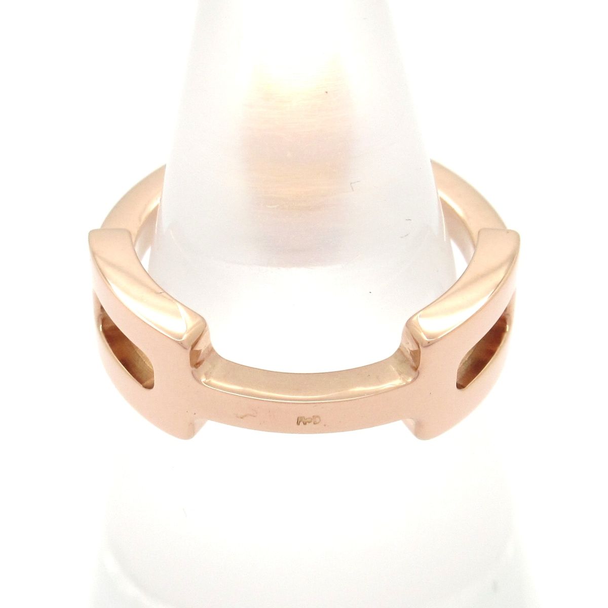 Hermes Ring 49 18k Pink Gold — view 3