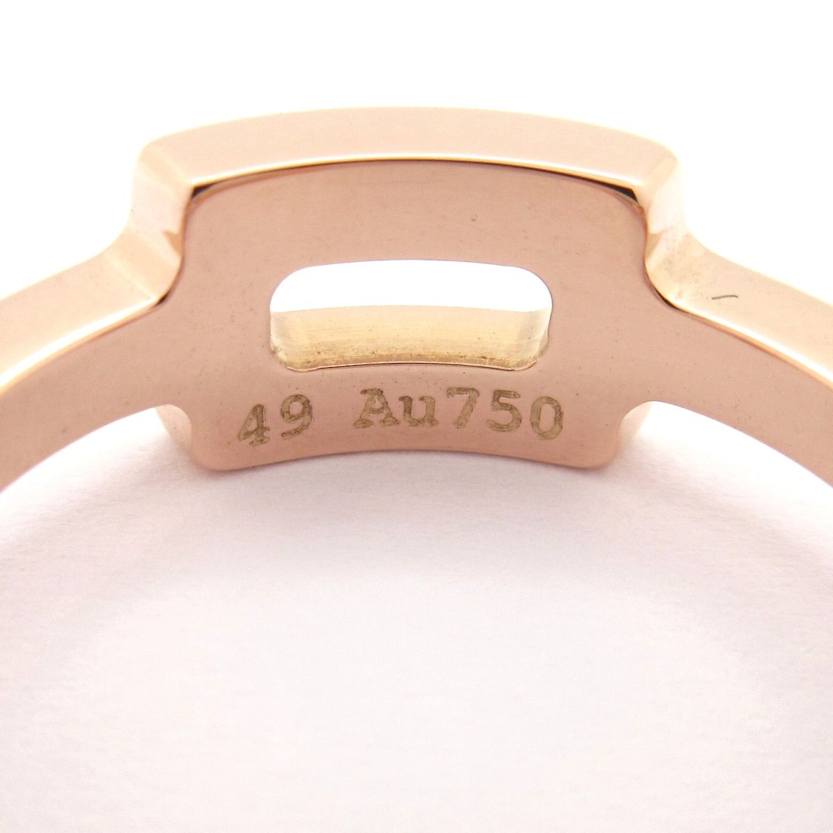 Hermes Ring 49 18k Pink Gold — view 6