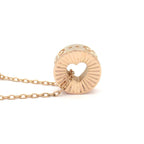 Gucci Necklace Icon Heart 18k Pink Gold — view 7