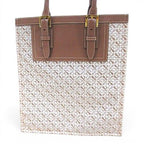 Loewe Repeat Anagram Tote Beige Canvas Leather — view 3