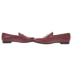Gucci Jordan Horsebit Guccissima Leather 38 Bordeaux Loafers — view 7