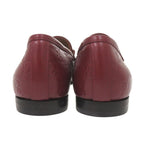 Gucci Jordan Horsebit Guccissima Leather 38 Bordeaux Loafers — view 4